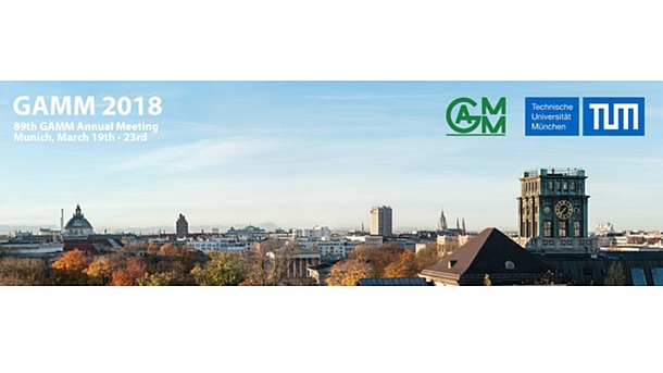 Logo der GAMM 2018 in München